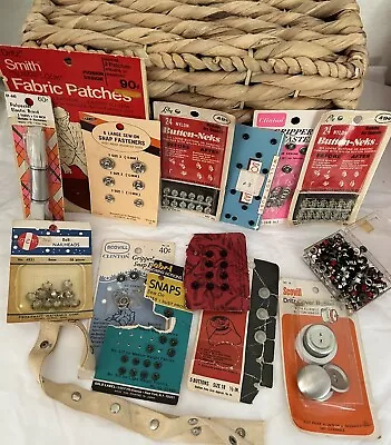 Lot Of Vintage Snaps & Stuff ~Sewing • $19.99