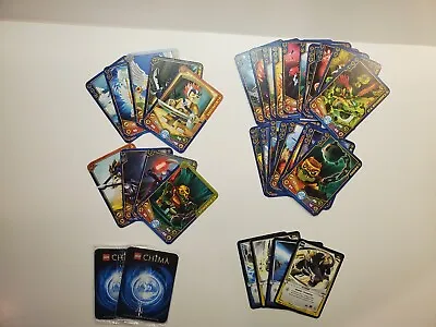 Lego Legends Of Chima (27 Total) Game Card Lot - Also 4 Monsuno Cards • $9.99