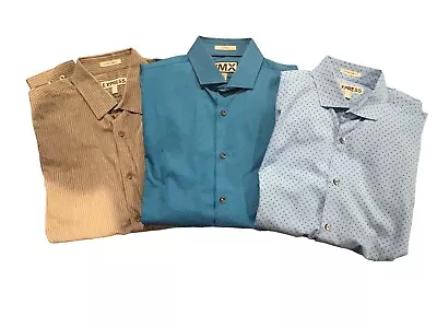 Men’s Express Dress Shirts Lot Of 3 Size Medium • $44.99