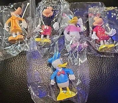 Mickey Mouse Clubhouse Minnie Donald Figure Toys Cake Toppers 5Pcs • £5