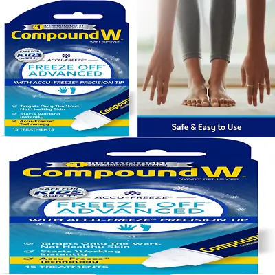 $7.47 • Buy Compound W Freeze Off Advanced Wart Remover With Accu-Freeze , New