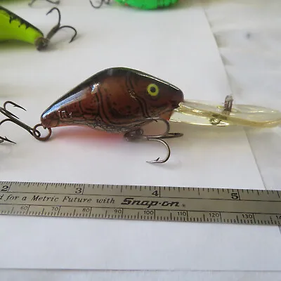 Fishing Lure  Mann's 2¼   Razor Back Minnow   Crayfish • $4.99