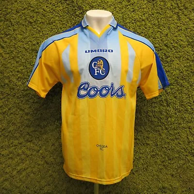 1996 1997 1998 Chelsea Away Football Shirt L Large 9/10 Mint Umbro Coors • £185