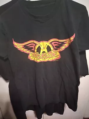 Vintage Aerosmith Walk This Way Pump Shirt 1989 Thin Soft Single Stich • $40