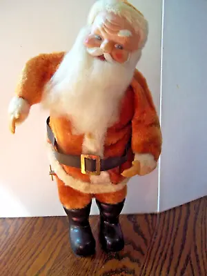 VNTG 1950's MECHANICAL & MUSICAL SANTA CLAUS 12  • $75