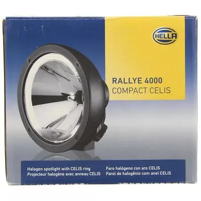 HELLA Fog Light 12V Pencil Beam Black 1380 • $219.95