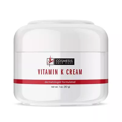 Vitamin K Cream With Anti-Oxidant Tea Blend | Reduce Redness And Discoloratio... • $42.97