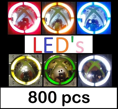 $45.50 • Buy Wholesale 0603 LEDS Xbox 360 Controller LED Ring Of Light Mod Kit 800pc You Pick