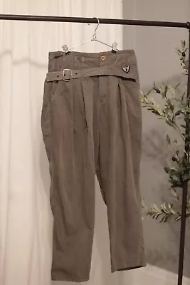 Z. Cavaricci Pants - Vintage - 80s - Retro - Olive  - Men's Size 33 W / 32 L • $99