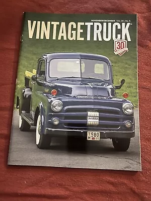 VINTAGE TRUCK Magazine ~ November / December 2022 OTC: 1953 Dodge B4B • $6.99