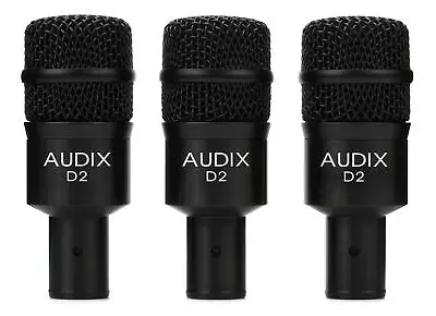 Audix D2 Trio Dynamic Instrument Microphone 3-pack (5-pack) Bundle • $1845