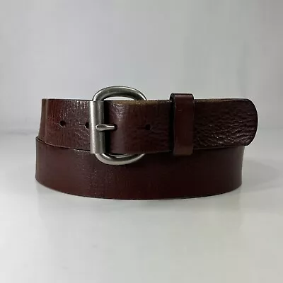 Fossil Brown Genuine Leather Work Belt - Men's Size 42/105 • $15.20