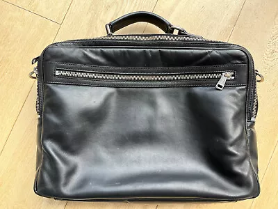 £20 • Buy DOLCE & GABBANA Zip Fastened Briefcase - Black, Certificate Of Authenticity