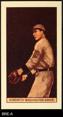 1912 T207 Reprint Eddie Ainsmith Senators 8 - NM/MT • $1.25
