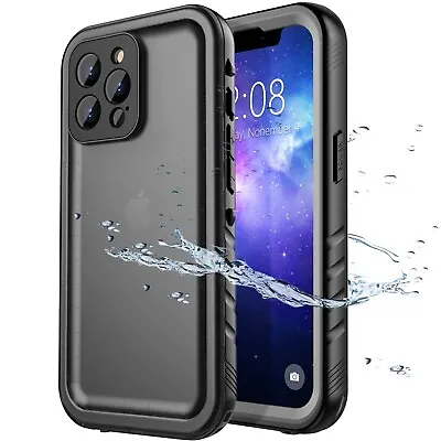 Waterproof Case For IPhone 15 14 13 12 11 Xs XR XS Max SE Shockproof Dust Proof • £11.99
