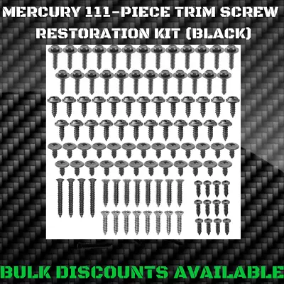 1950+ Mercury Park Lane Interior Exterior Molding Engine Bay Trim SCREW KIT OEM • $30.52