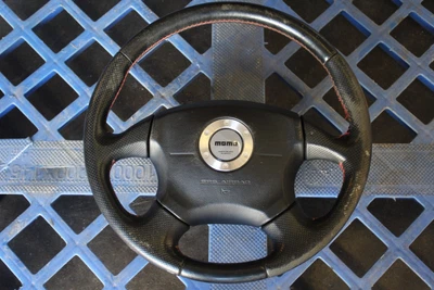 $395 • Buy JDM Subaru Impreza WRX STi V7 MOMO Steering Wheel & Hub 2002-2007 GGA GDB Used