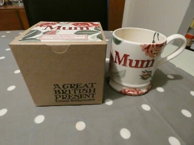 £15.30 • Buy Emma Bridgewater PINK ROSE Mum 1/2 Pt Mug Boxed 1st Quality & New - GREAT GIFT
