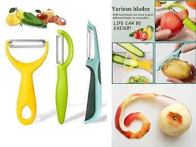 1x The Liham ANTI-SLIP Potato Peeler /vegetable Fruit Food Slicer Cutter Knife • £3.43