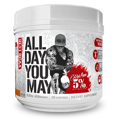 Rich Piana 5% Nutrition All Day You May 450gm *Out Dated Stock See Description * • £24.99