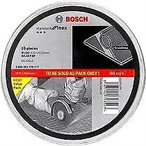 $32.95 • Buy Bosch Inox Cutting Disc 125mm (5 ) X1.0x22mm 10PK Ultra Thin For Stainless Steel