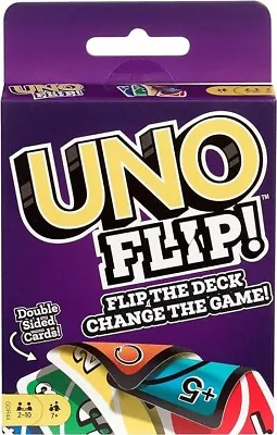 New UNO FLIP Family Card Game With 112 Cards Free Delivery • $8.97