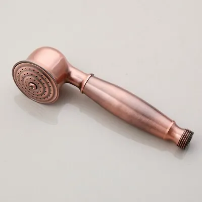 £11.87 • Buy Antique Red Copper Telephone Style Water Saving Bathroom Hand Held Shower Head