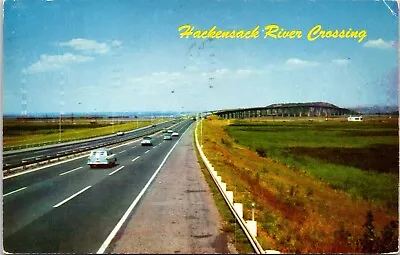 Postcard 1961 Turnpike Hackensack River Crossing New Jersey D24 • $4.99