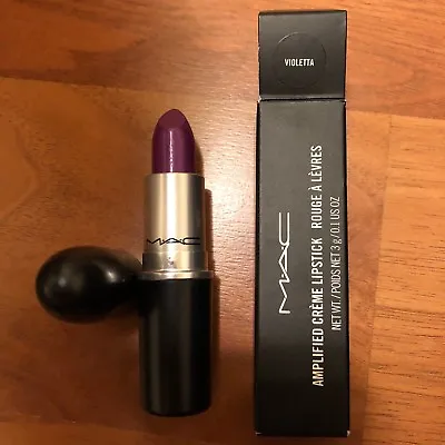 BNIB 100% Authentic MAC Amplified Creme Lipstick  VIOLETTA  • $25.99