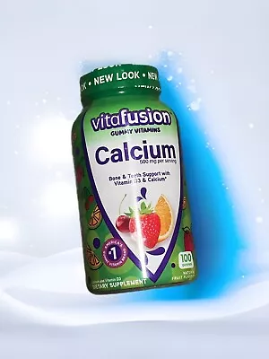 VitaFusion Calcium Gummy Vitamins 500mg - 100 Pcs Exp: 04/24 • $21