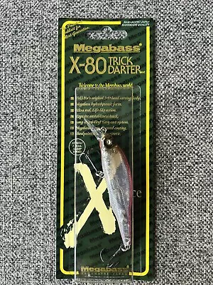 New Megabass Vision Jerkbait Oneten X-80 Trick Darter  GLX Cotton Wakasagi • $15.99