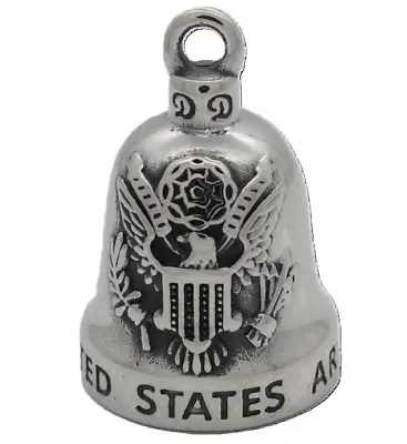 Military Ride Bell ® ARMY Stainless Steel Biker Gremlin Motorcycle 64 • $24.99