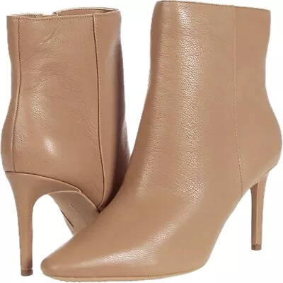 Vince Camuto Allost Women’s Bootie Natural Tan Sz 9M New W/O Box Retail $139.00 • $79.99