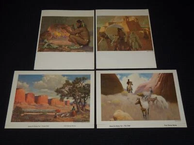 1970's Santa Fe Dining Car Menus Lot Of 4 - J 9525 • $60