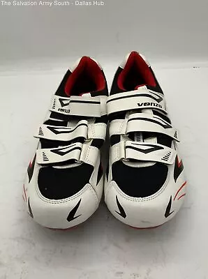 Venzo 'White' Cycling Cleats - Men's Size 11 • $9.99