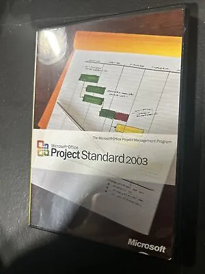 Microsoft Office Project Standard 2003 With Product Key • $13