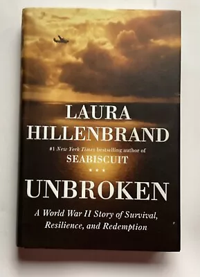 Unbroken:  WWII Story Of Survival…. Hillenbrand HB 2010 (WWII Zamperini POW) • $5