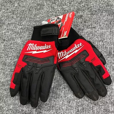 Milwaukee Gloves Mens Large Red Winter Demolition Mechanics Smart Swipe Work NEW • $18.88