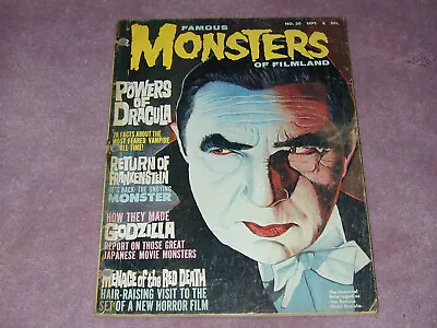 FAMOUS MONSTERS # 30 Reading Copy. • $16