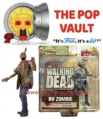 Amc The Walking Dead Comic Tv Series Mcfarlane Toys Rv Zombie Walker Figure Bnib • $49.99