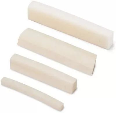 StewMac Bleached White Bone Nut For Gibson Shaped 1-5/8  Length • $16.92