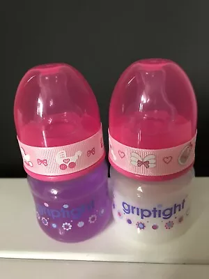 £9.99 • Buy Reborn Grip Tight Bottle Set: Fake Milk/ Baby Pram And Bib Edging Set