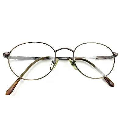 Vintage Laura Ashley Cornelia Eyeglass Frames 50-20-135 Nutmeg Brown 1990s • $29.74