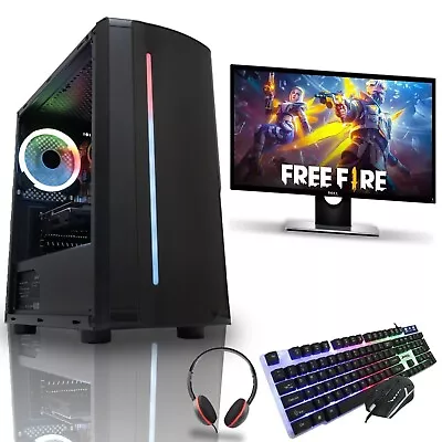 Fast Gaming PC Bundle Core I5 16GB RAM 1TB HDD NVIDIA GTX 1650 - Windows 10 WiFi • £346.49