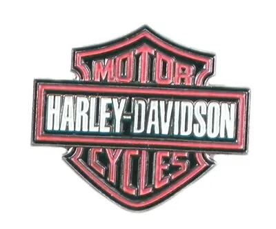 £2.76 • Buy Harley Davidson Pink Insignia Metal Enamel Pin Badge Motorcycle Motorbike