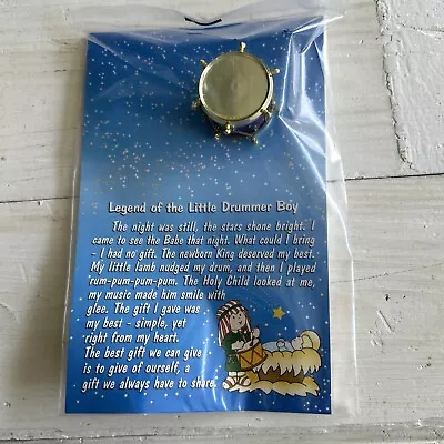 Legend Of The Little Drummer Boy Ornament Blue Vintage • $6