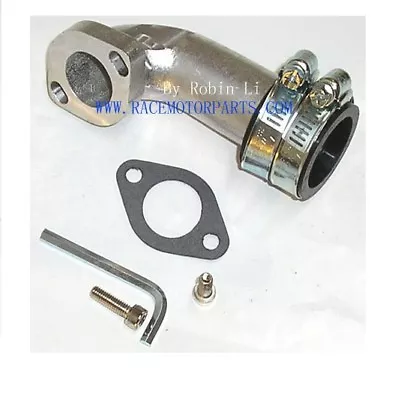 4 Stroke Motorcycle  27mm Silver 90Degree Intake Manifold Kit • $24