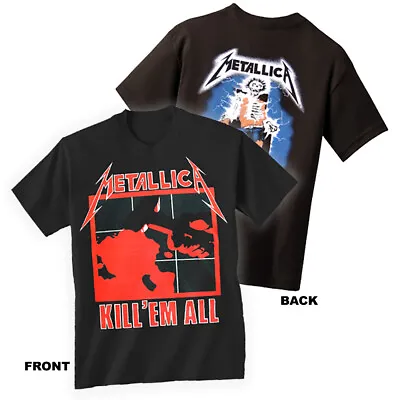 METALLICA T-Shirt Kill Em All New Rock Metal Tee S-3XL • $24.95