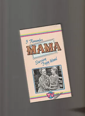 I Remember Mama Starring Peggy Wood (VHS 1987) TV Show • $14.99