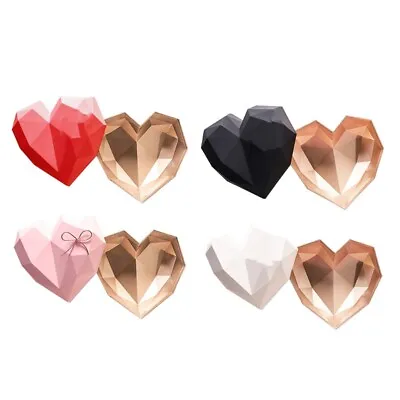 $24.45 • Buy Heart Shape Flower Box Gift Packaging For Valentine's Day Mother's Day Supplies